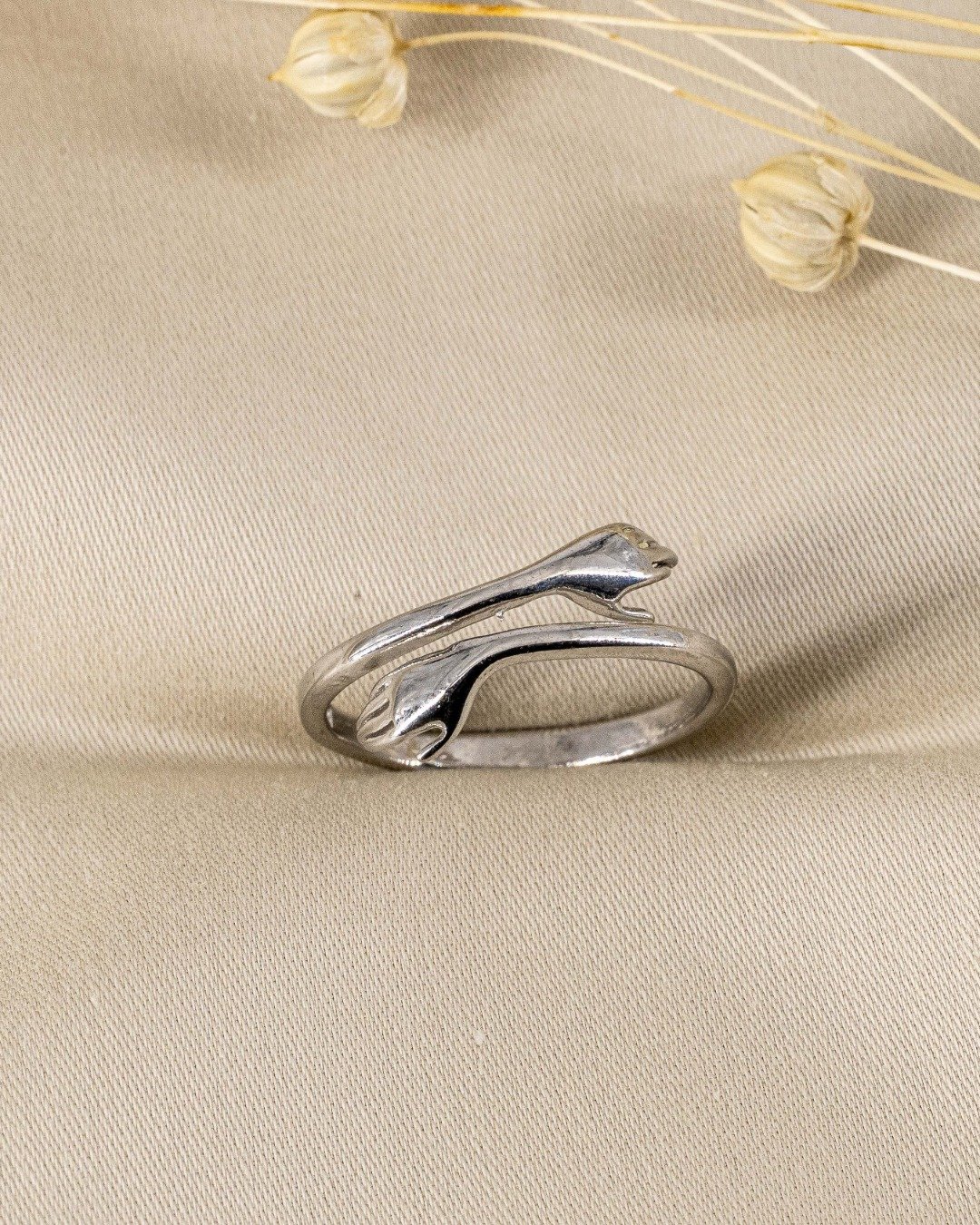 Embrace Hand Wrap Adjustable Ring – 925 Sterling Silver